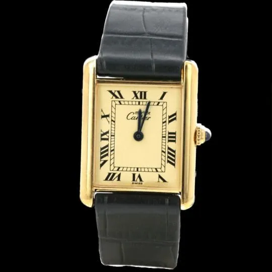 Cartier Montre Tank Vermeil sold by 58 Facettes product image thumbnail 2