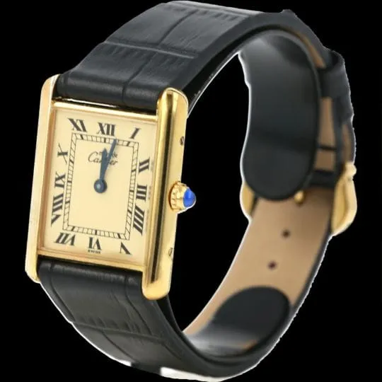 Cartier Montre Tank Vermeil sold by 58 Facettes product image thumbnail 3