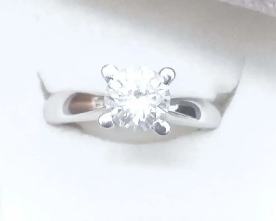 Bague solitaire de 1,028 carat avec certificat gemmologique sold by 58 Facettes product image thumbnail 3