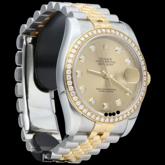 Rolex Montre Date Just Or Jaune 18K / Acier Lady sold by 58 Facettes product image thumbnail 5