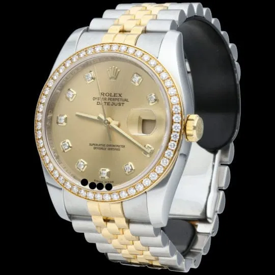 Rolex Montre Date Just Or Jaune 18K / Acier Lady sold by 58 Facettes product image thumbnail 2