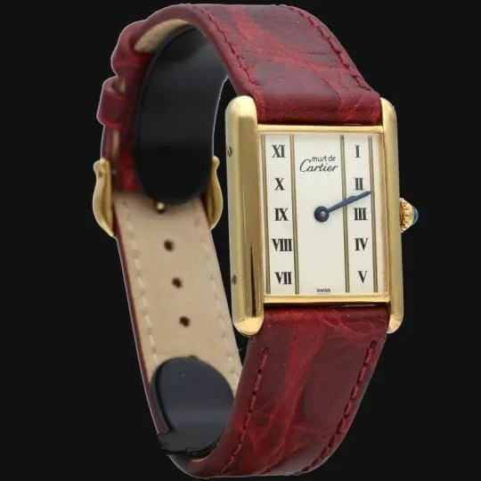 Cartier Montre Must De Cartier Vermeil sold by 58 Facettes product image thumbnail 5