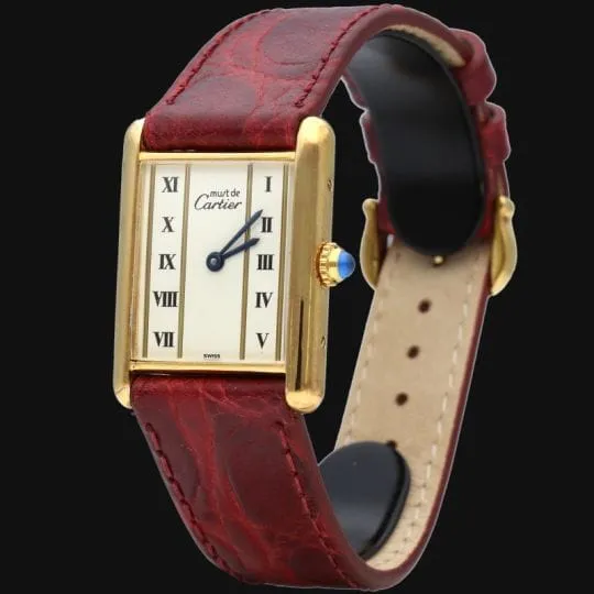 Cartier Montre Must De Cartier Vermeil sold by 58 Facettes product image thumbnail 2