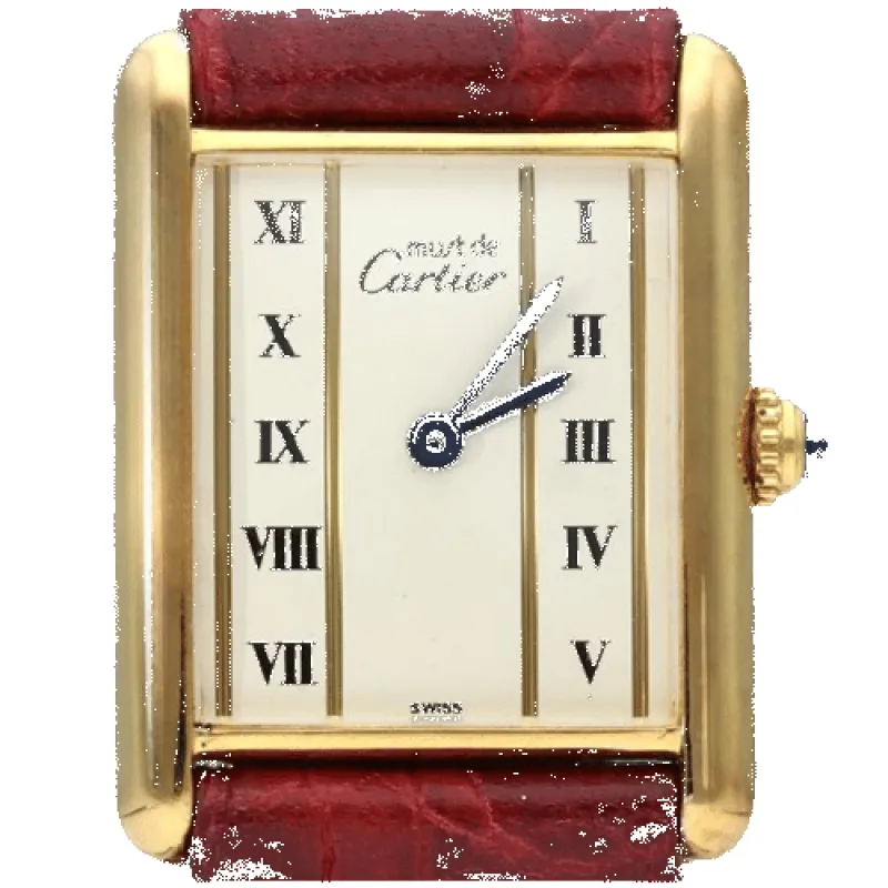 Cartier Montre Must De Cartier Vermeil sold by 58 Facettes