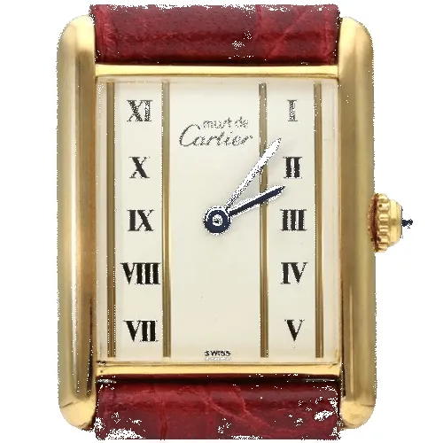 Cartier Montre Must De Cartier Vermeil sold by 58 Facettes