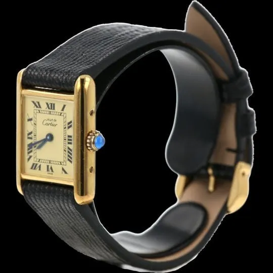 Cartier Montre Tank Vermeil sold by 58 Facettes product image thumbnail 3