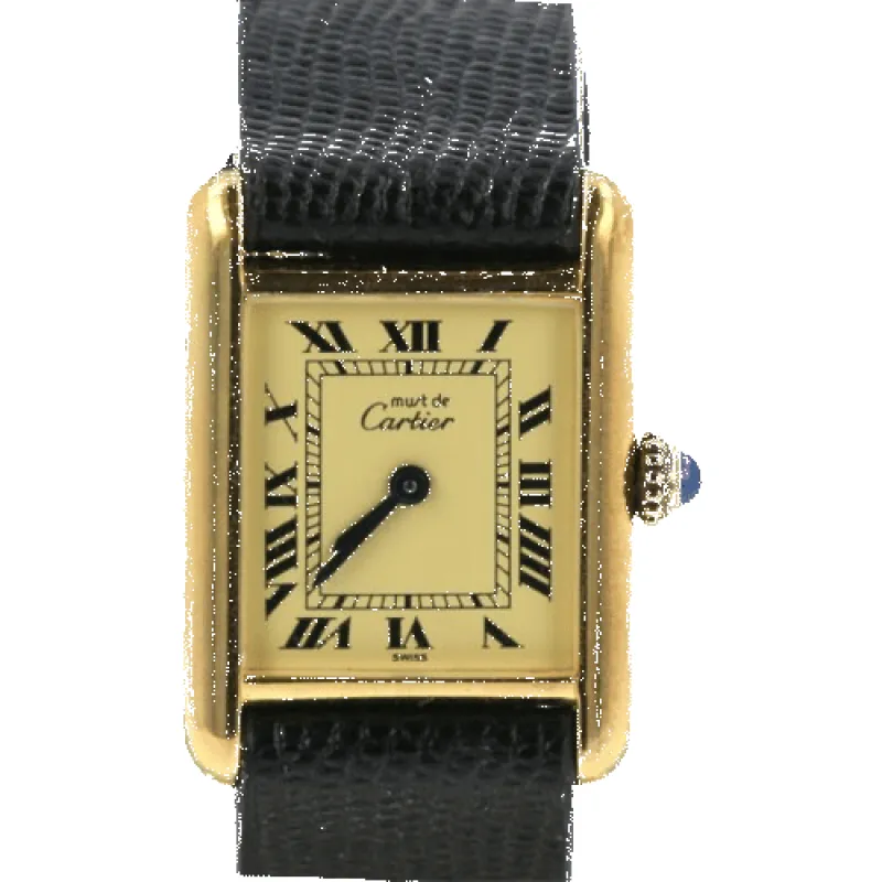 Cartier Montre Tank Vermeil sold by 58 Facettes