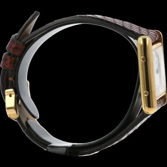 Cartier Montre Tank Vermeil sold by 58 Facettes product image thumbnail 5