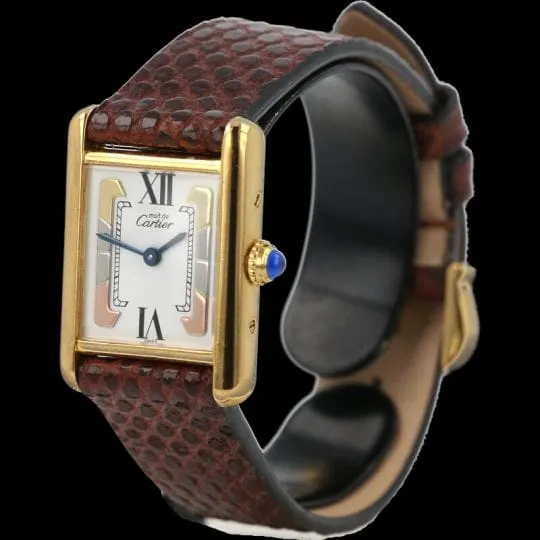 Cartier Montre Tank Vermeil sold by 58 Facettes product image thumbnail 2