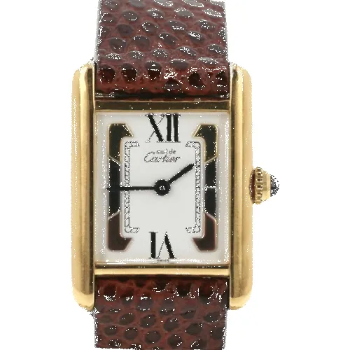 Cartier Montre Tank Vermeil sold by 58 Facettes