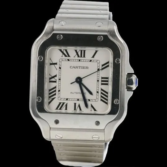 Cartier Montre Santos De Cartier sold by 58 Facettes product image thumbnail 2