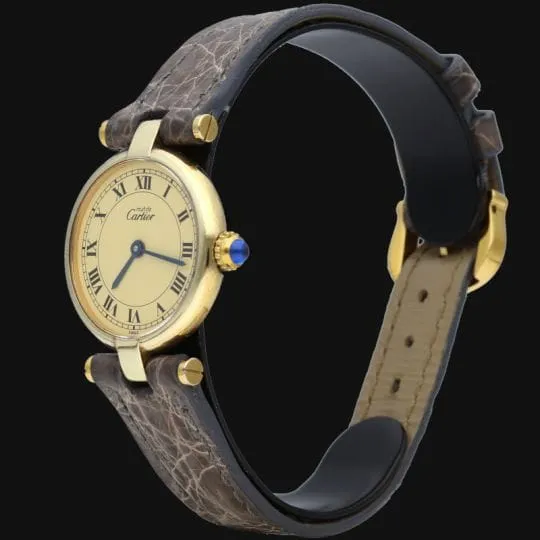 Cartier Montre Must De Cartier Vermeil sold by 58 Facettes product image thumbnail 3