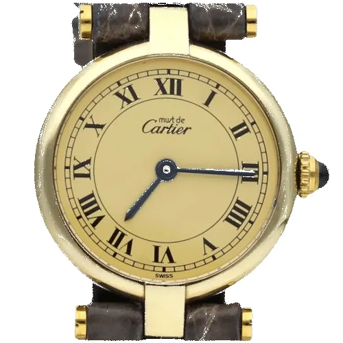 Cartier Montre Must De Cartier Vermeil sold by 58 Facettes