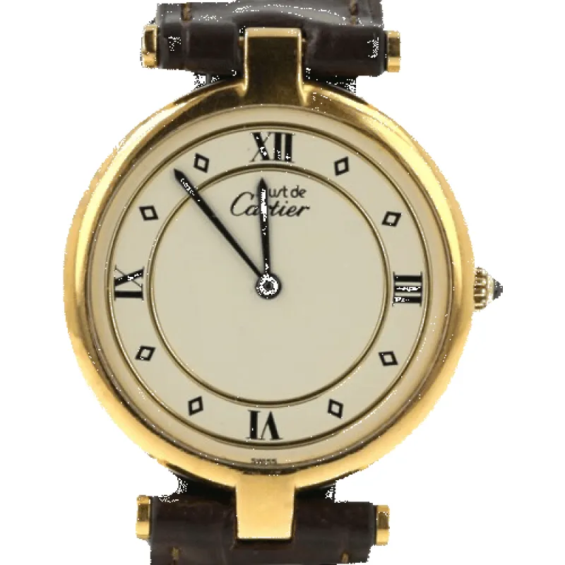 Cartier Montre Must De Cartier Vermeil sold by 58 Facettes