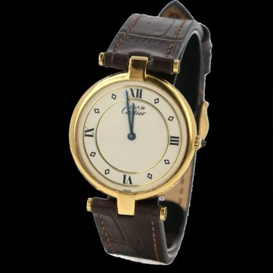 Cartier Must de Cartier Vermeil - Montre femme quartz 30 mm sold by 58 Facettes product image thumbnail 2