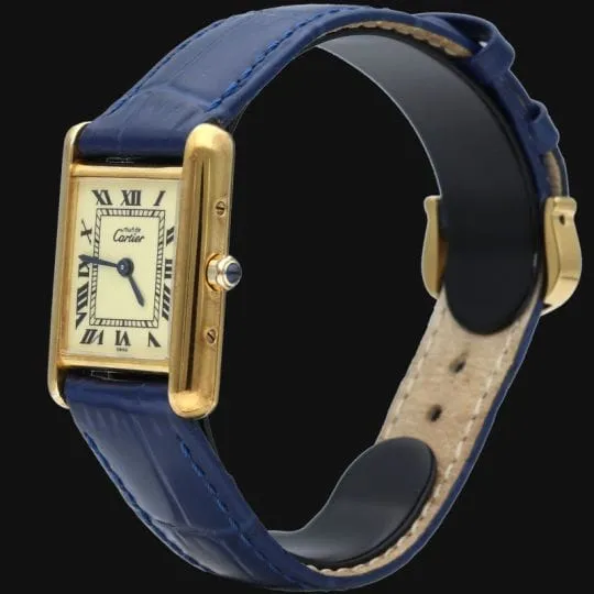 Cartier Montre Tank Vermeil Must De Cartier Vermeil sold by 58 Facettes product image thumbnail 3