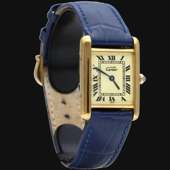 Cartier Montre Tank Vermeil Must De Cartier Vermeil sold by 58 Facettes product image thumbnail 5