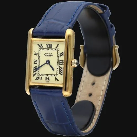 Cartier Montre Tank Vermeil Must De Cartier Vermeil sold by 58 Facettes product image thumbnail 2