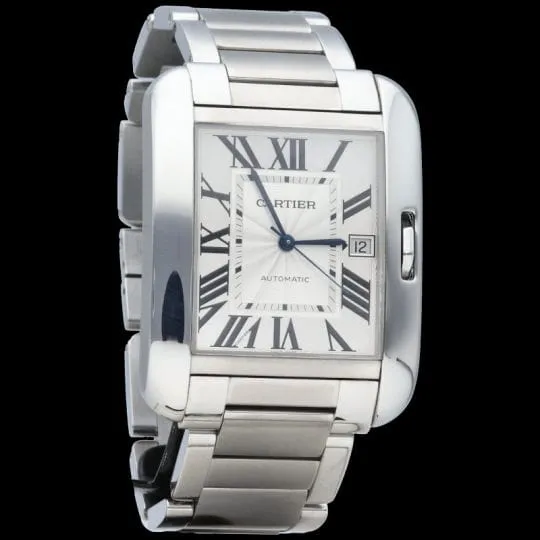 Cartier Tank Anglaise XL - Montre homme automatique en acier sold by 58 Facettes product image thumbnail 5