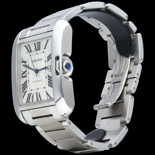 Cartier Tank Anglaise XL - Montre homme automatique en acier sold by 58 Facettes product image thumbnail 3