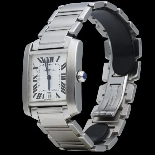 Cartier Montre Tank Francaise Gm Automatique sold by 58 Facettes product image thumbnail 3