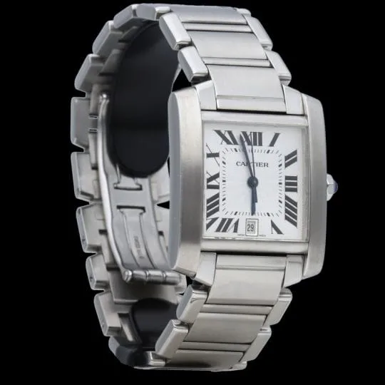 Cartier Montre Tank Francaise Gm Automatique sold by 58 Facettes product image thumbnail 5