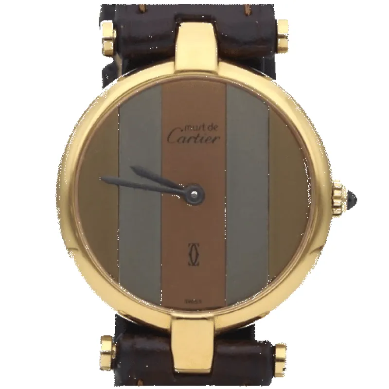 Cartier Montre Must De Cartier Vermeil sold by 58 Facettes