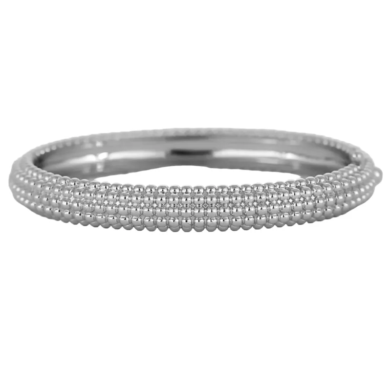 VAN CLEEF & ARPELS - Perlée - Bracelet en or blanc sold by 58 Facettes