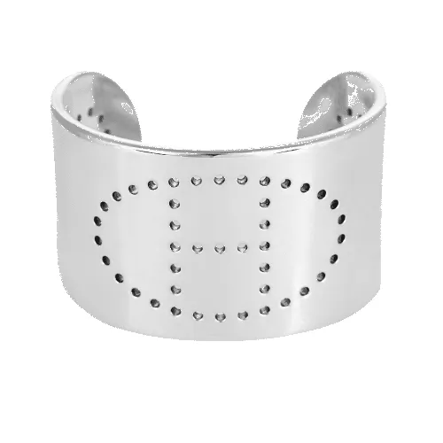 Hermès - Eclipse - Manchette en argent sold by 58 Facettes
