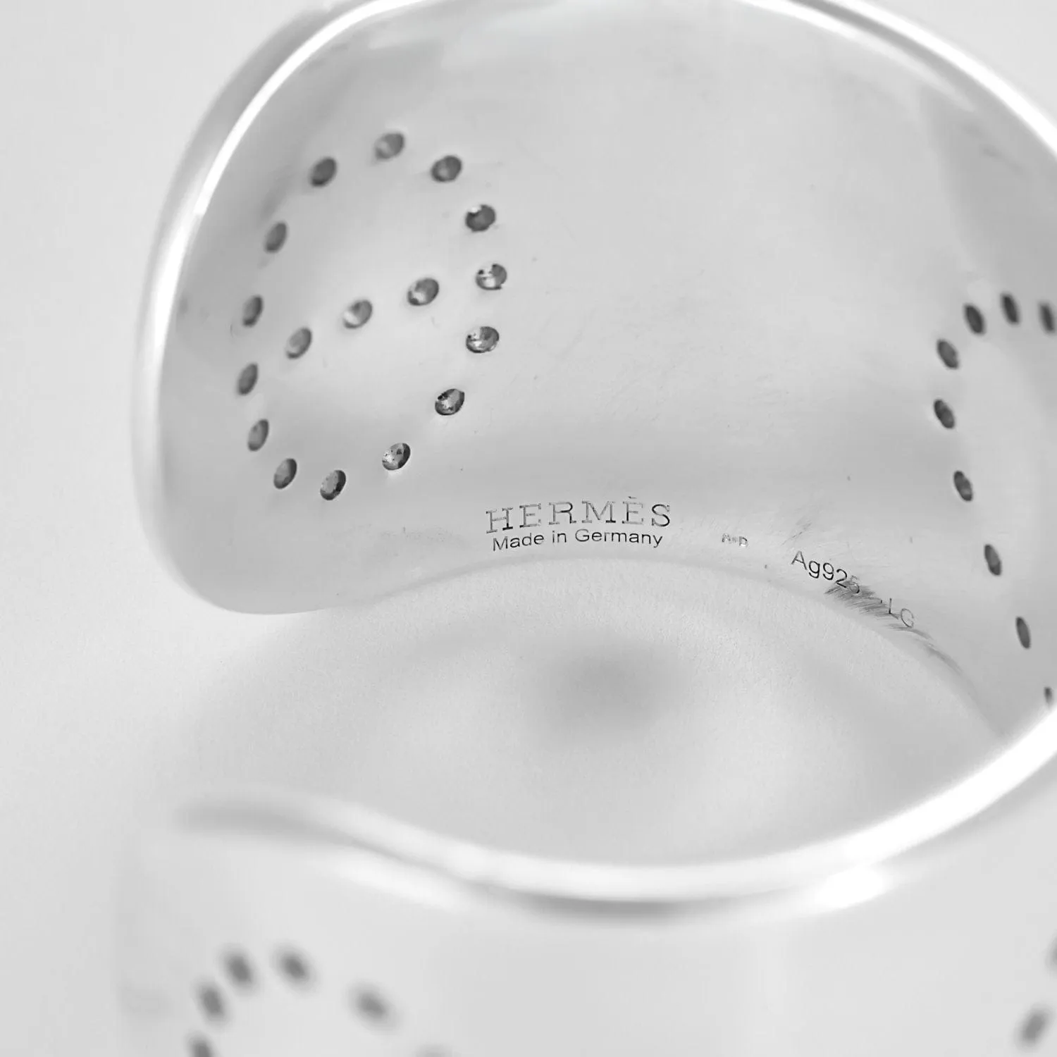 Hermès - Eclipse - Manchette en argent sold by 58 Facettes product image thumbnail 3