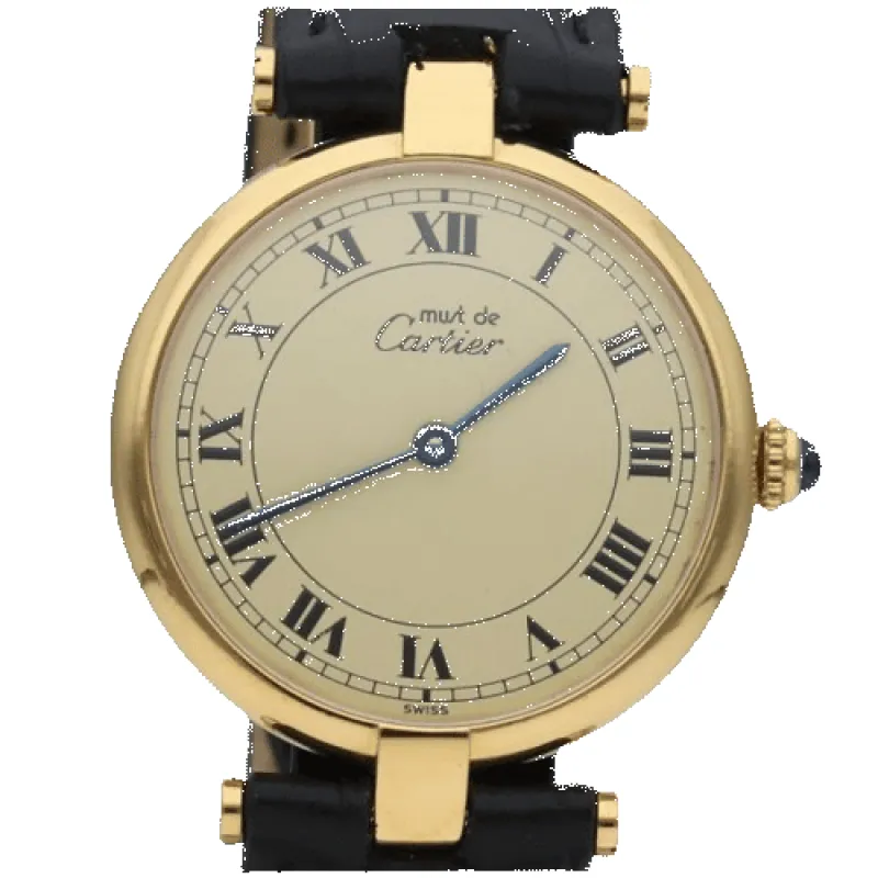 Cartier Montre Must De Cartier Vermeil sold by 58 Facettes