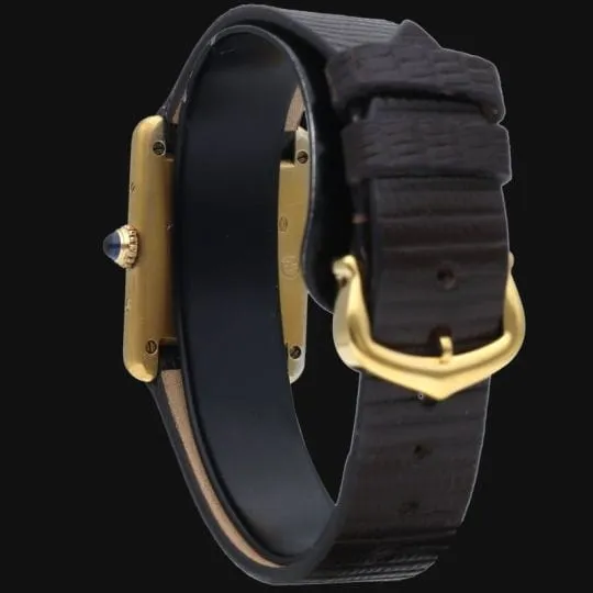 Cartier Montre Tank Vermeil sold by 58 Facettes product image thumbnail 5