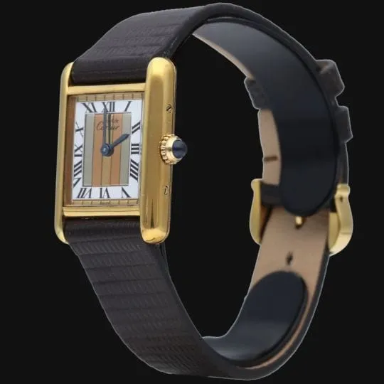 Cartier Montre Tank Vermeil sold by 58 Facettes product image thumbnail 2
