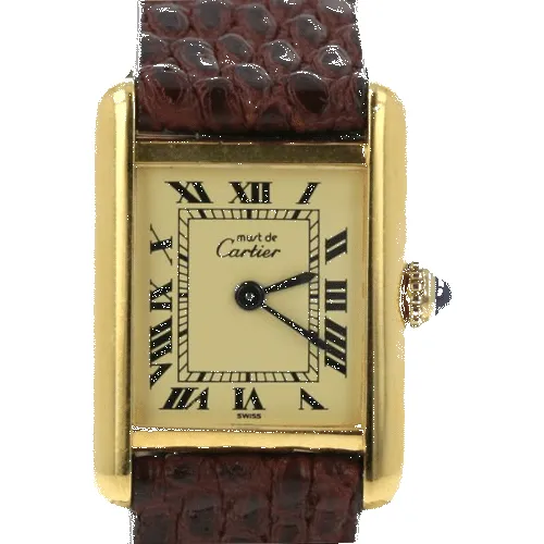 Cartier Montre Tank Vermeil sold by 58 Facettes