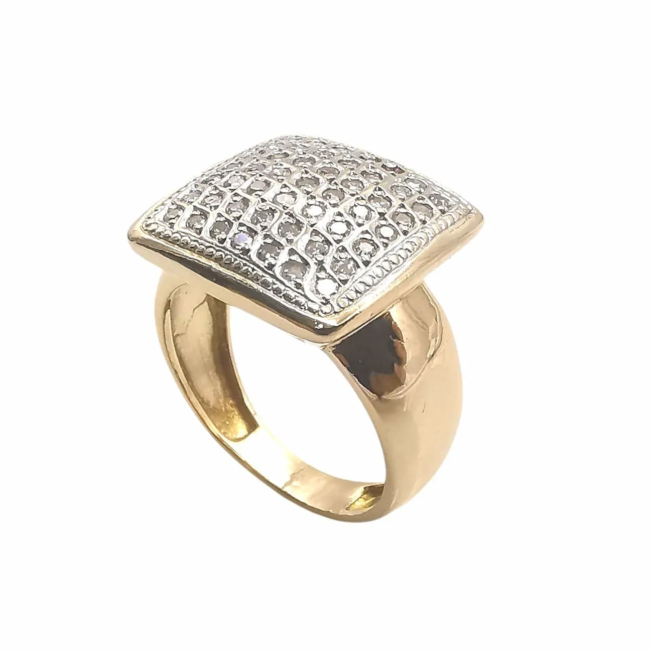 Bague en or jaune & diamants sold by 58 Facettes product image thumbnail 4