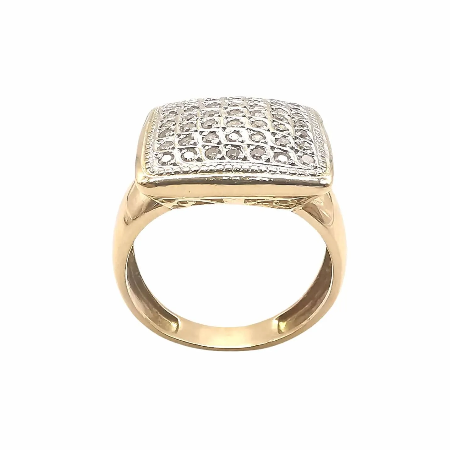 Bague en or jaune & diamants sold by 58 Facettes product image thumbnail 5