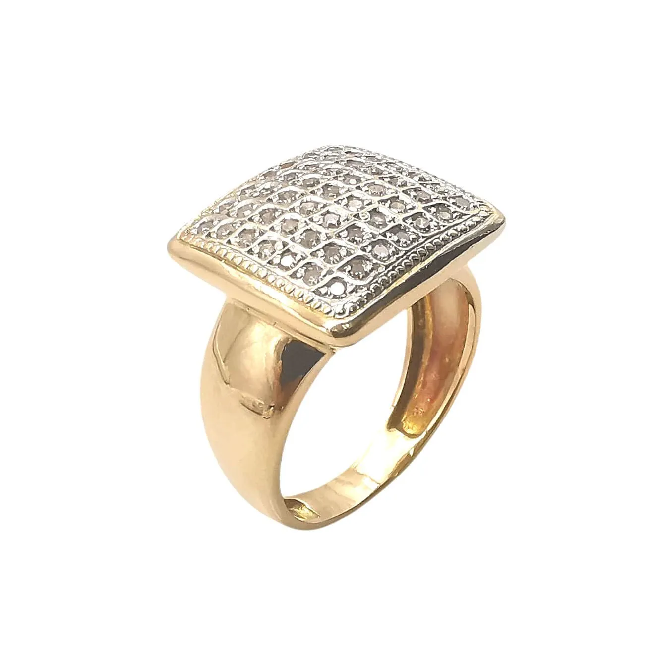 Bague en or jaune & diamants sold by 58 Facettes product image thumbnail 3