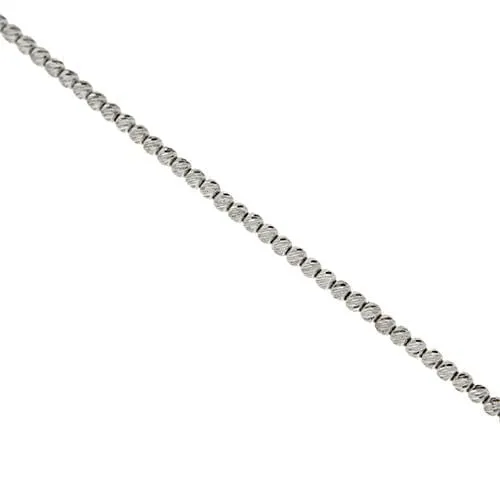 Bracelet à billes en or blanc 18 ct sold by 58 Facettes product image thumbnail 5