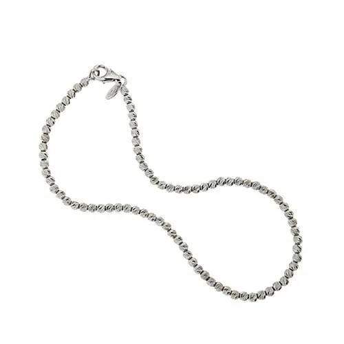 Bracelet à billes en or blanc 18 ct sold by 58 Facettes product image thumbnail 4