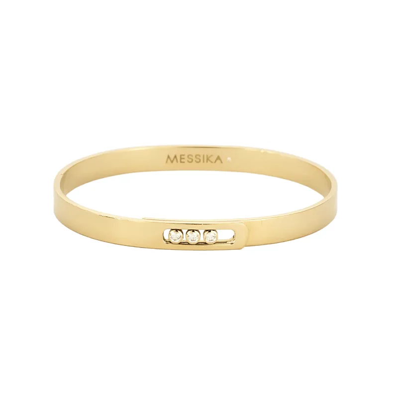 Messika - Bangle Move Noa - Bracelet en jaune et diamants sold by 58 Facettes