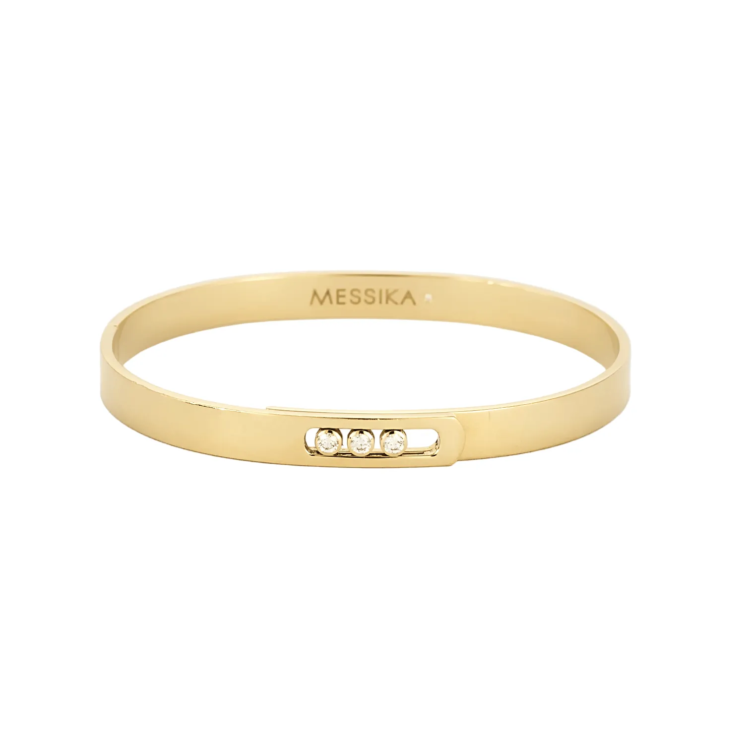 Messika - Bangle Move Noa - Bracelet en jaune et diamants sold by 58 Facettes