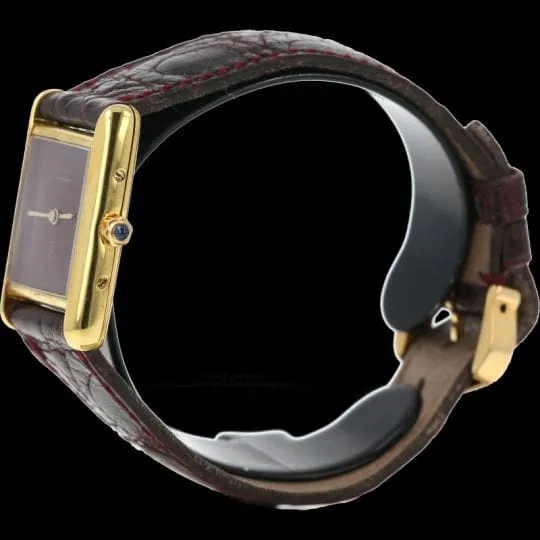 Cartier Montre Tank Vermeil sold by 58 Facettes product image thumbnail 3