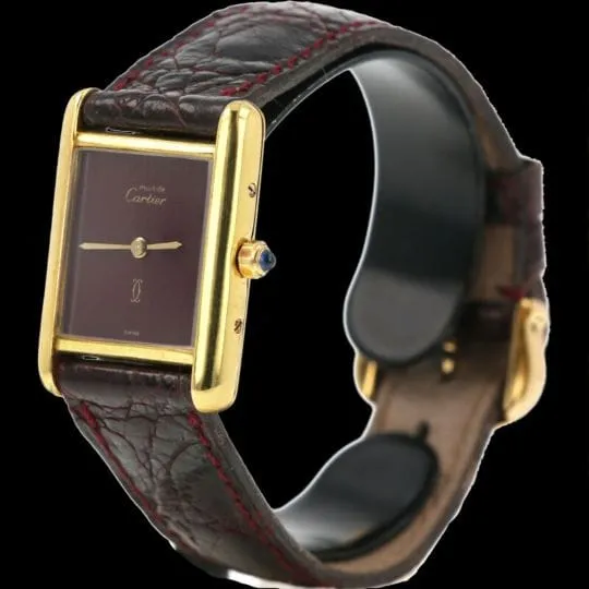 Cartier Montre Tank Vermeil sold by 58 Facettes product image thumbnail 2