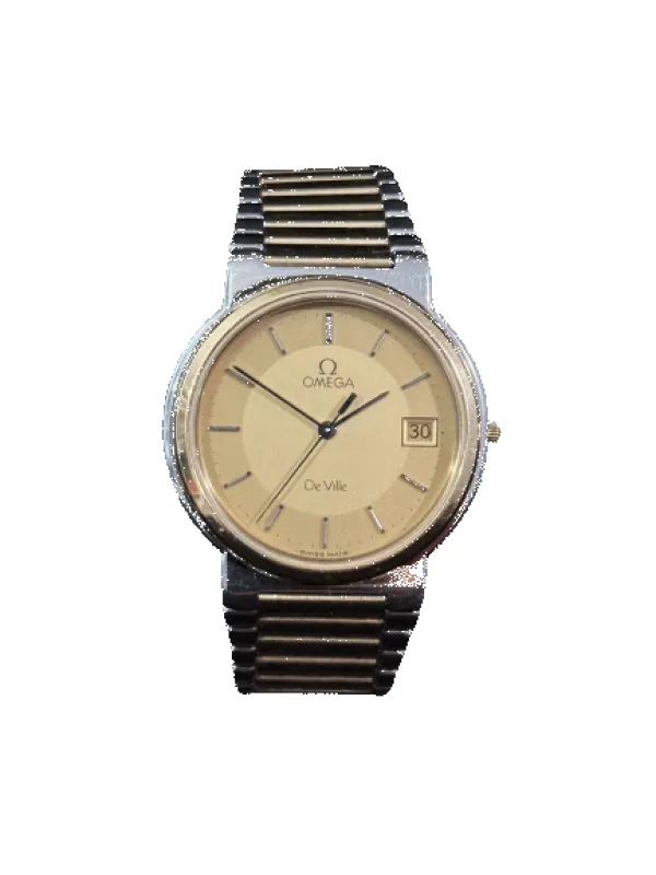 OMEGA De Ville – Réf. 196.0256 – Bracelet Omega intégré – Montre vintage sold by 58 Facettes