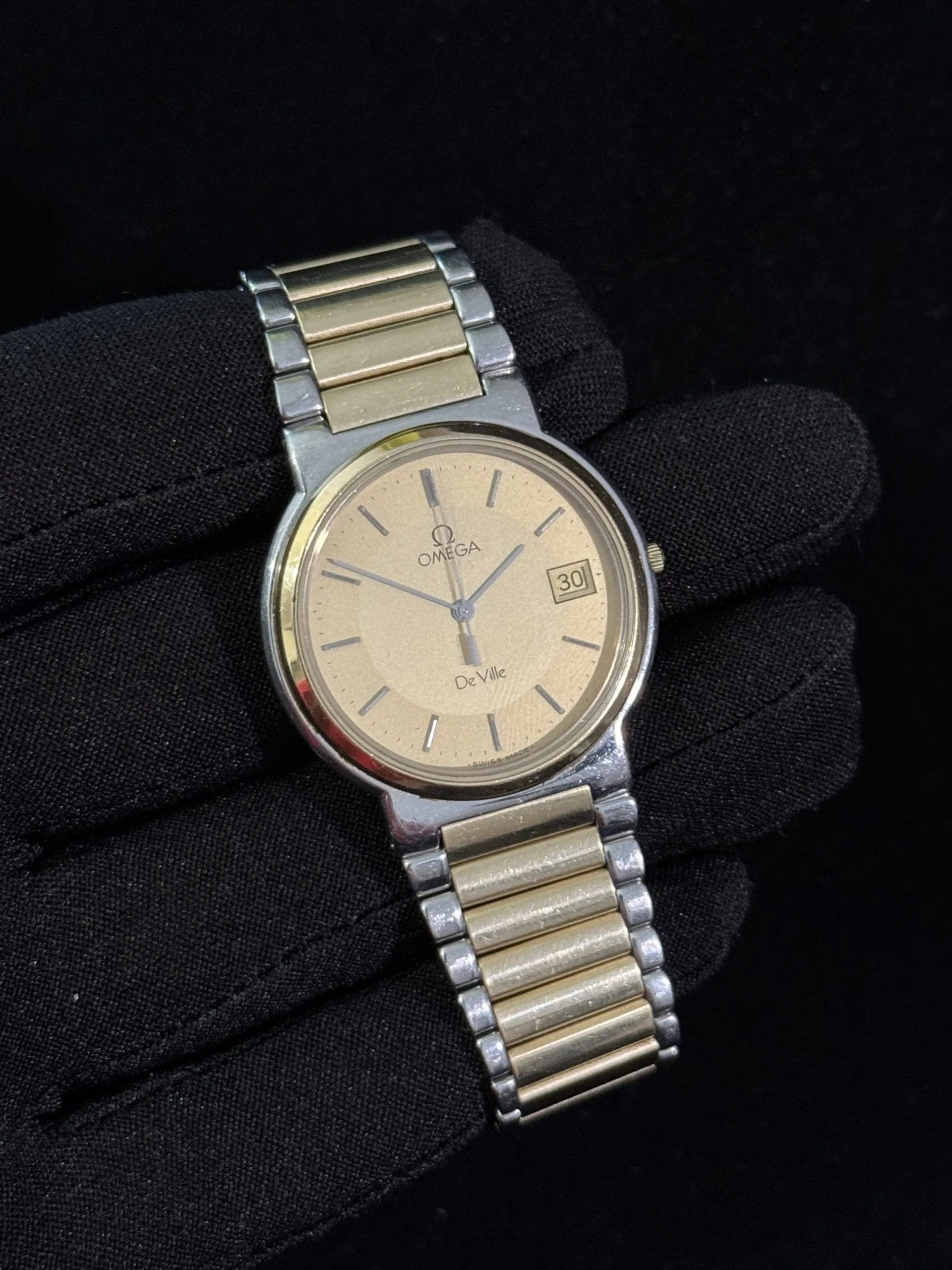 OMEGA De Ville – Réf. 196.0256 – Bracelet Omega intégré – Montre vintage sold by 58 Facettes product image thumbnail 2