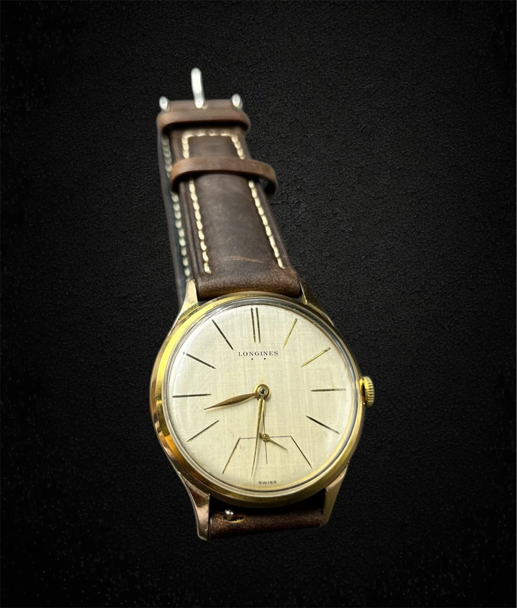 Longines calibre 12.68Z – Or 18 carats, fin des années 1950 sold by 58 Facettes product image thumbnail 2