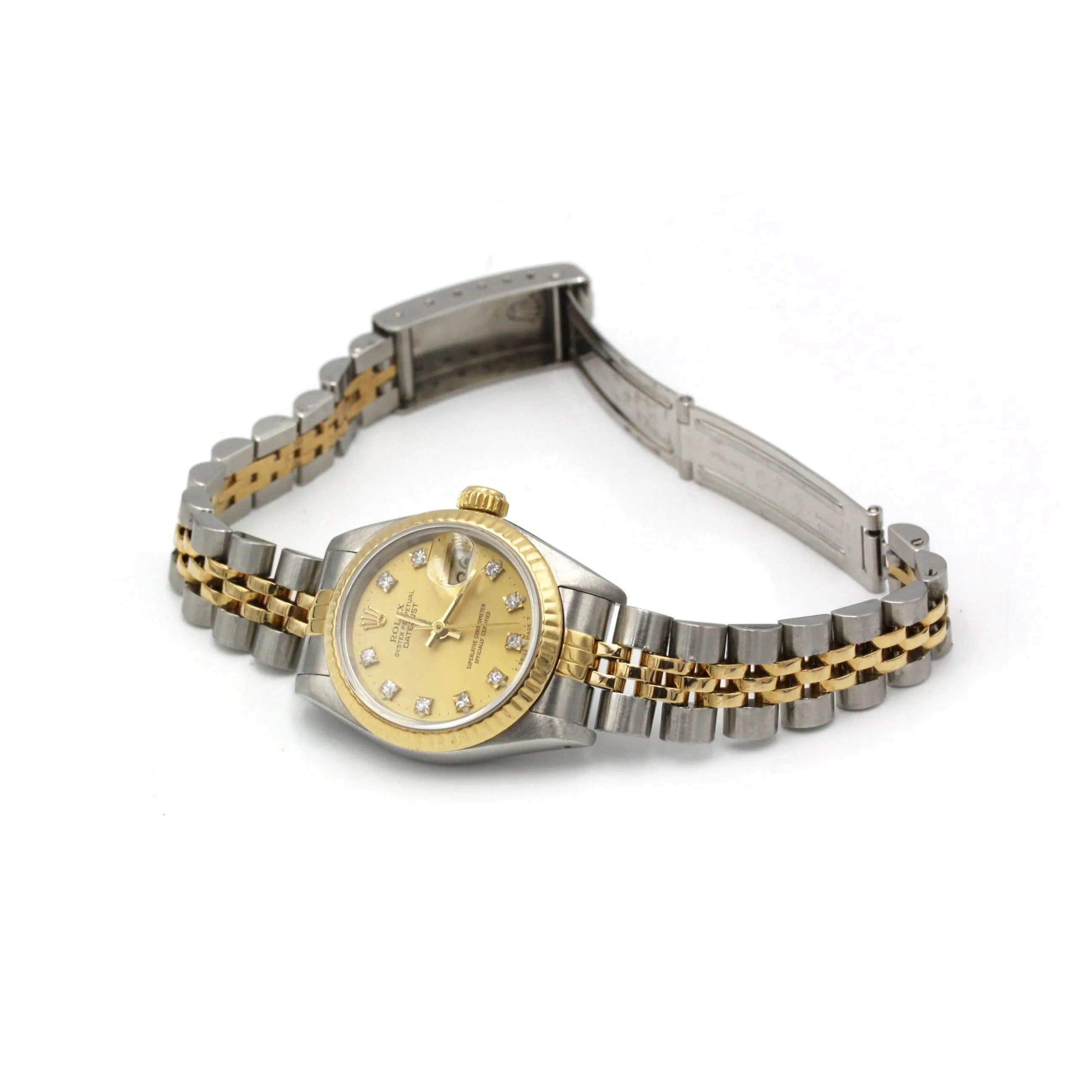 Montre Or Acier Lady Datejust - ROLEX sold by 58 Facettes product image thumbnail 4