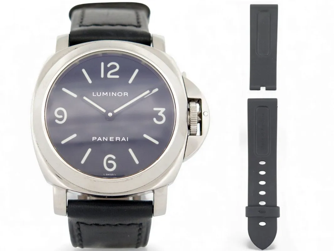 vintage montre PANERAI luminor pam00112 op6568 44m mecanique fullset sold by 58 Facettes