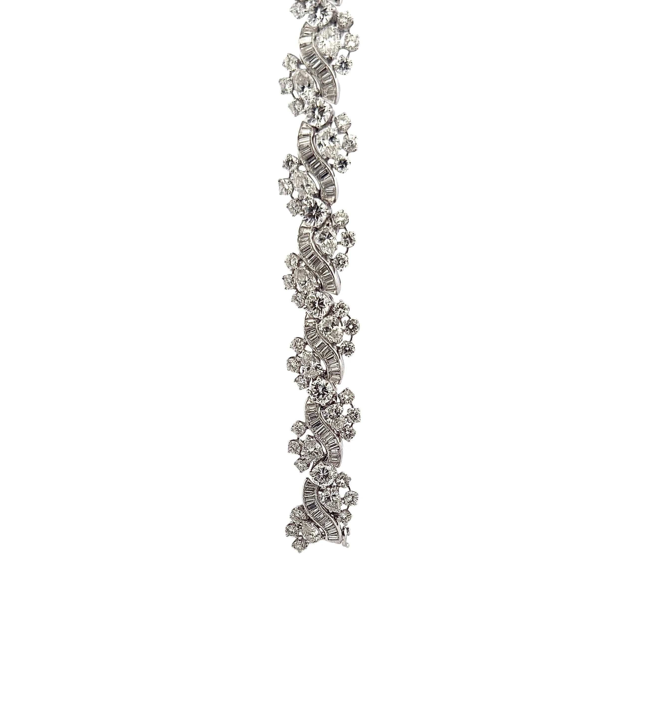 Bracelet haute joaillerie en platine , or et diamants sold by 58 Facettes product image thumbnail 3