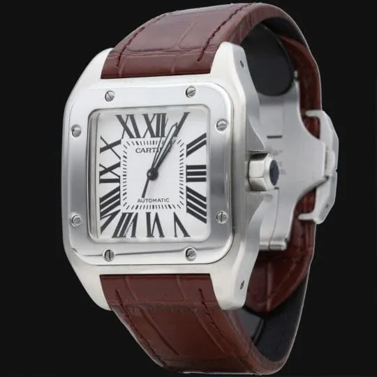Cartier Montre Santos 100 Xl sold by 58 Facettes product image thumbnail 2